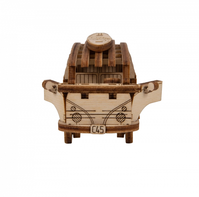 Wooden City 3D Puzzle Retro Minibus