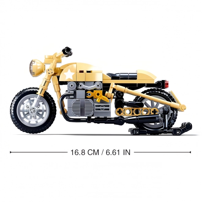 Sluban Army Motorcycle Building Set