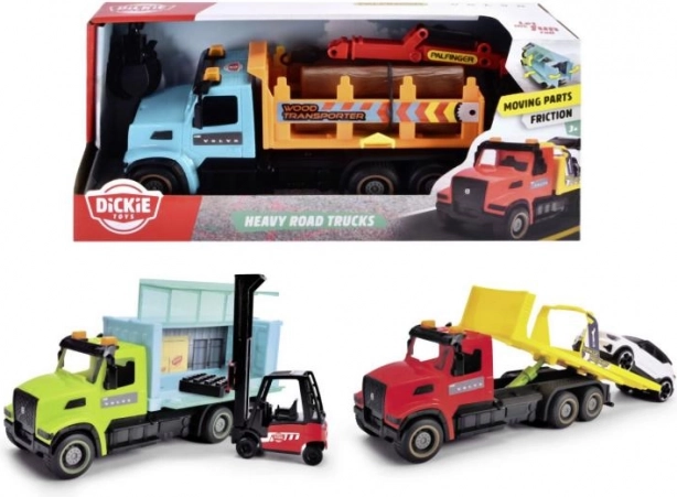 Städtischer schwerer LKW VOLVO 22 cm – Mix aus 3 Modellen