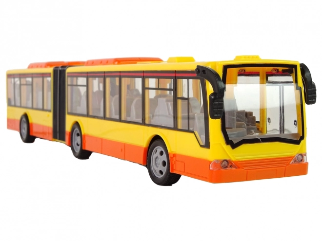 Remote Control Orange Articulated City Bus