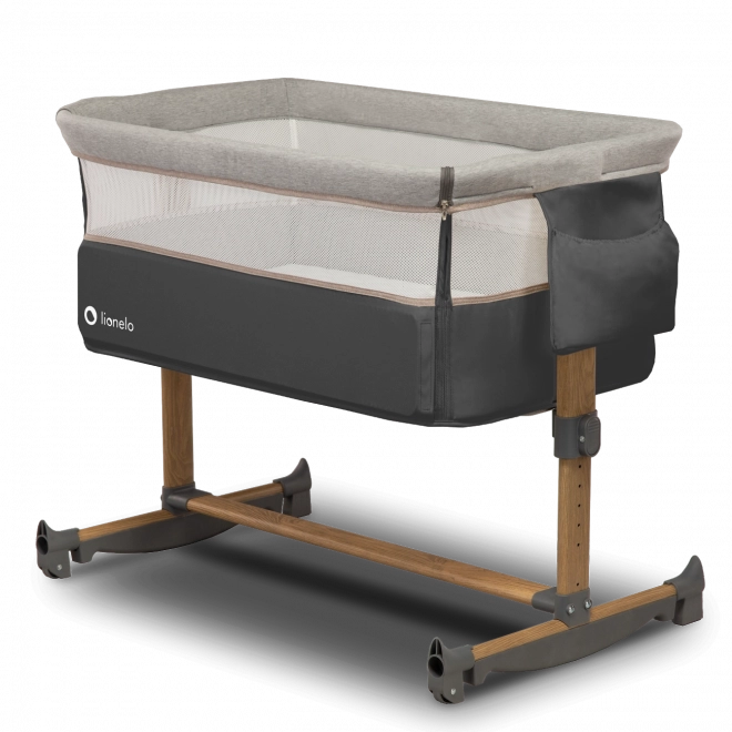 Lionelo 3-in-1 Baby Crib Beige Sand – Grey Stone