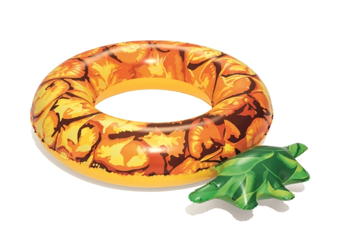 Pineapple Inflatable Swim Ring for Kids and Adults