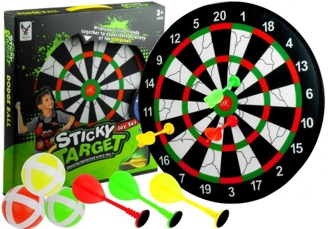 Safe Darts Game with Velcro and Balls