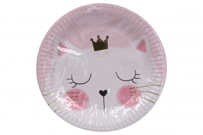 Party Plates CAT 23 cm - Set of 6