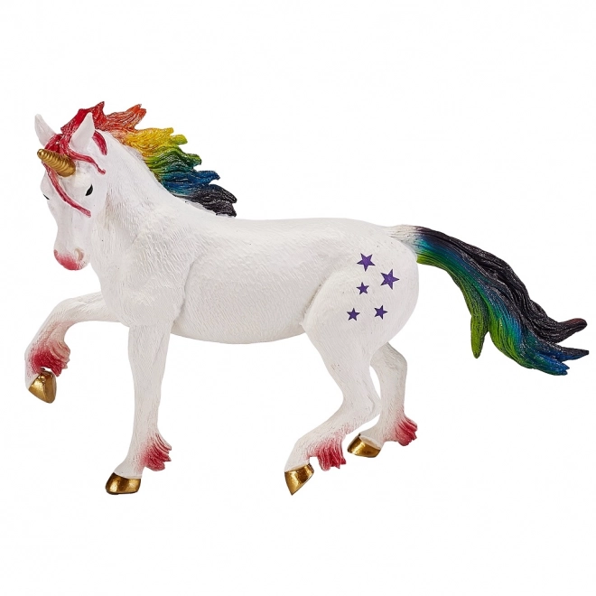 Rainbow unicorn figurine