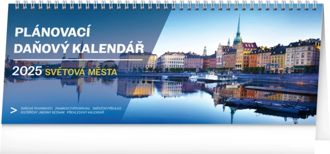 Notique Desk Calendar Planning and Tax – World Cities 2025