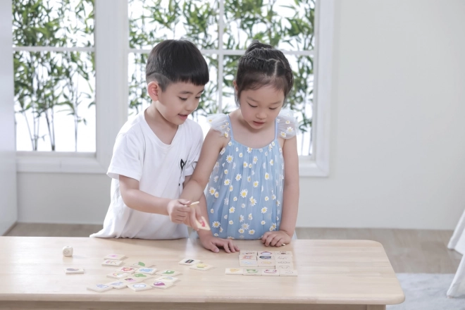 Educational Wooden Puzzle - Senses