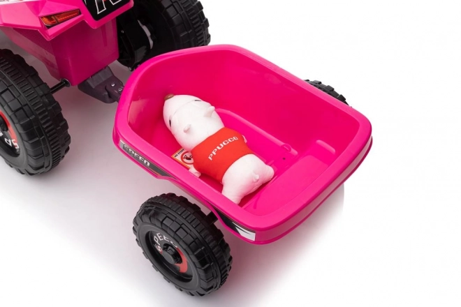 Fekete pedálos gokart széles felfújható kerekekkel