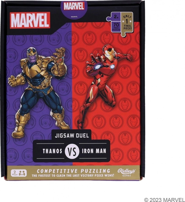 Marvel Avengers Puzzle Duel: Thanos vs Iron Man