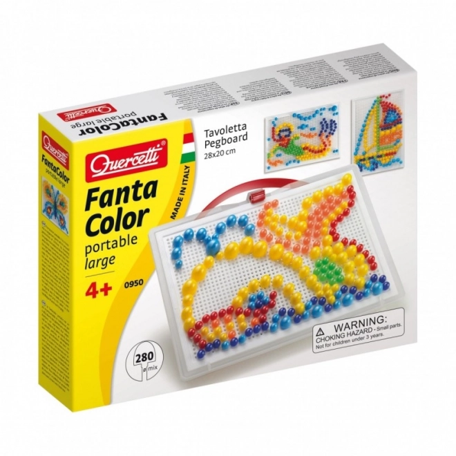 Quercetti FantaColor Portable Mosaic Set