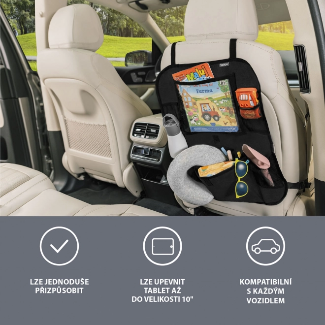 Car Seat Organizer with Tablet Pocket