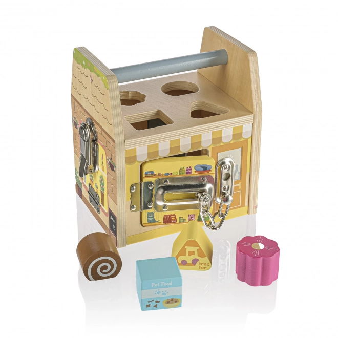 Wooden Montessori Cube