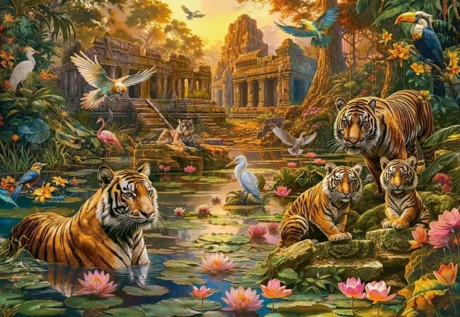 Tigers Paradise 1000 Piece Puzzle