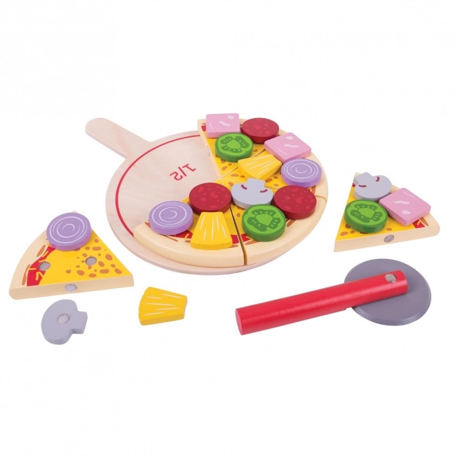 Wooden Pizza Cutting Set