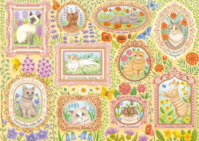 Puzzle Gatti Aristocratici 1000 pezzi