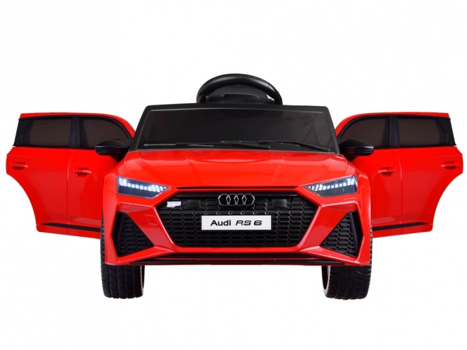 Elektrické auto pre deti Audi RS 6 – Červená