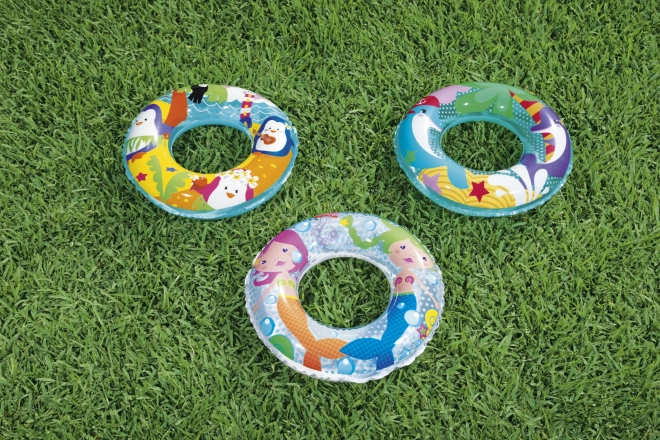 Swimming Ring for Children with Dolphins Bestway Sea Animals