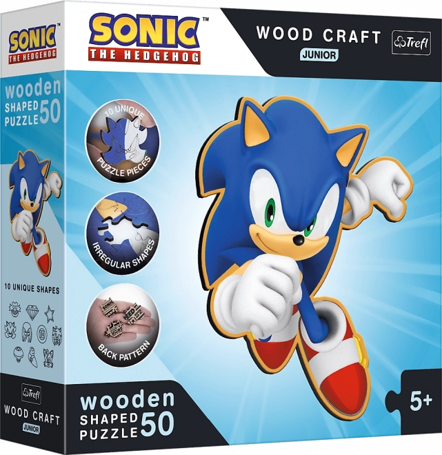 Wood Craft Junior Puzzle Sonic the Hedgehog