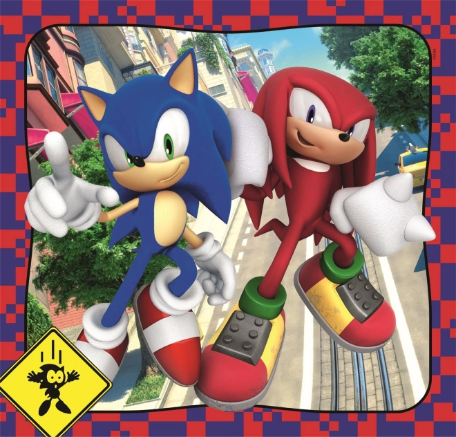 Sonic Super Color 3x48 Jigsaw Puzzles