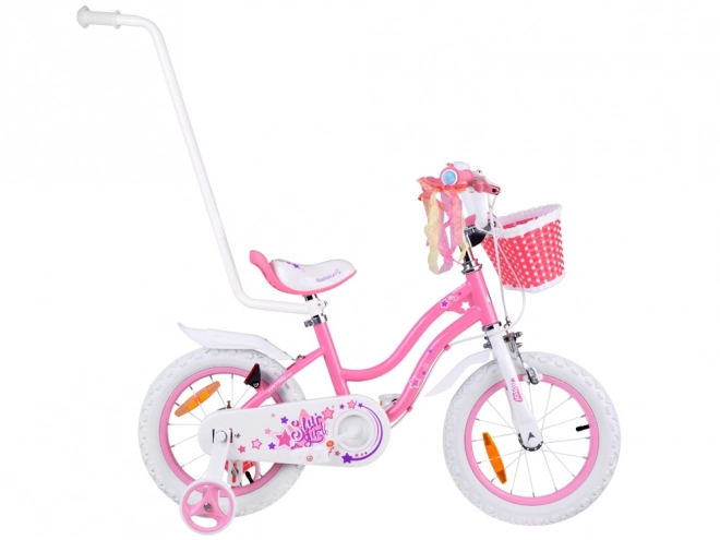 Blue Star Girl Kids Bicycle 14" – Pink