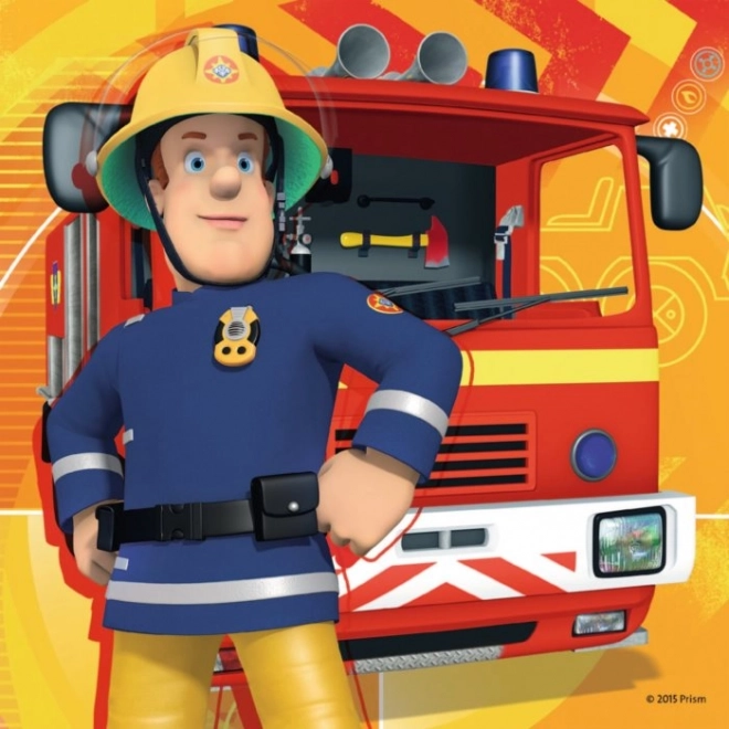 Fireman Sam Puzzle Set 3in1