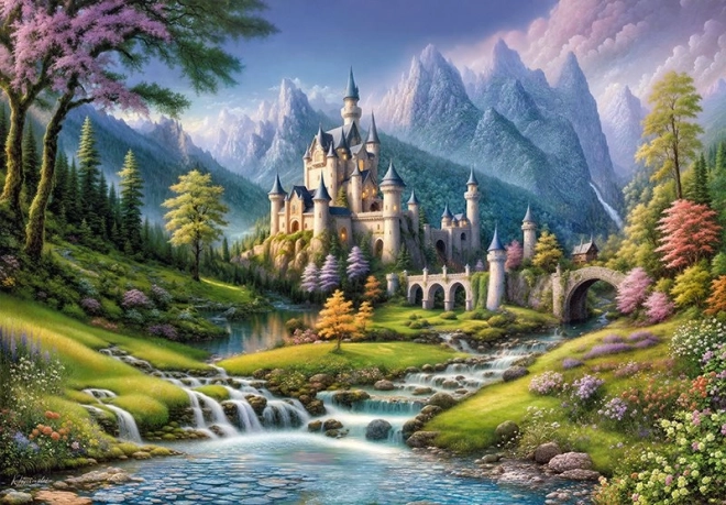 Cherry Pazzi Fairy Tale Castle Puzzle 500 Pieces