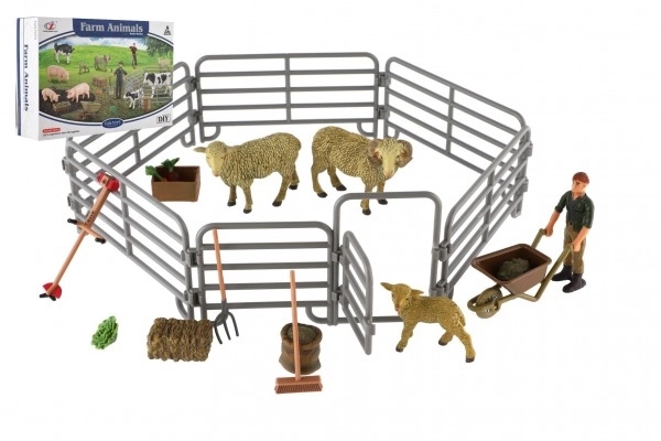 Home Farm Playset With Accessories