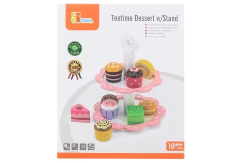 Wooden Cupcake Stand Set