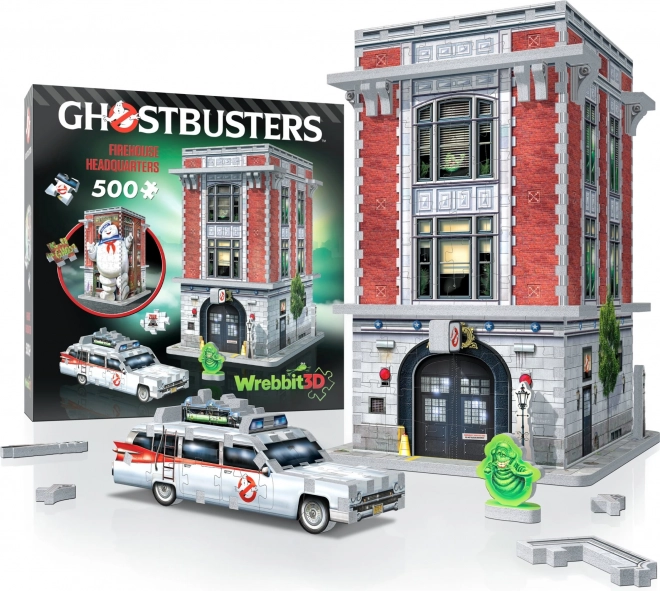 Wrebbit 3D Puzzle Ghostbusters Firehouse Headquarters