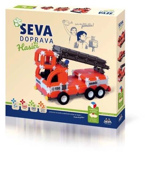 Firefighters Truck Toy by Seva