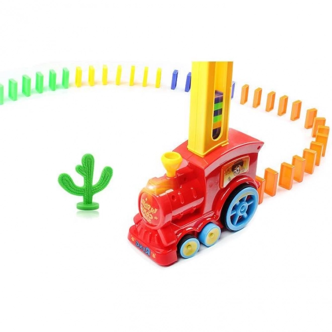 Domino Train Set with Lights and Sound