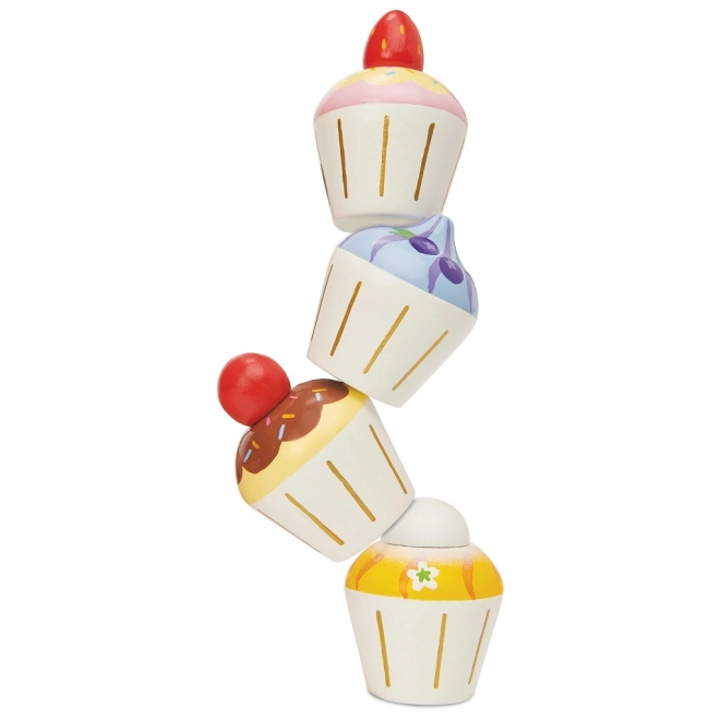 Le Toy Van Wooden Cupcake Set