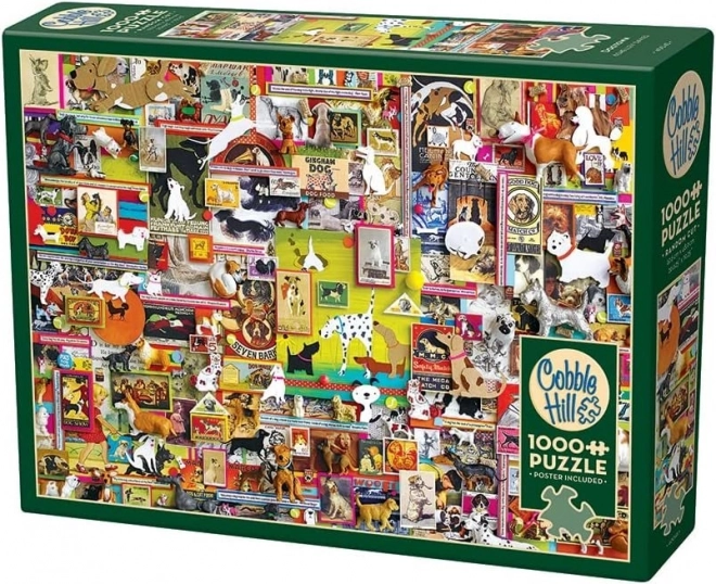 City of Dogs Puzzle 1000 Pieces