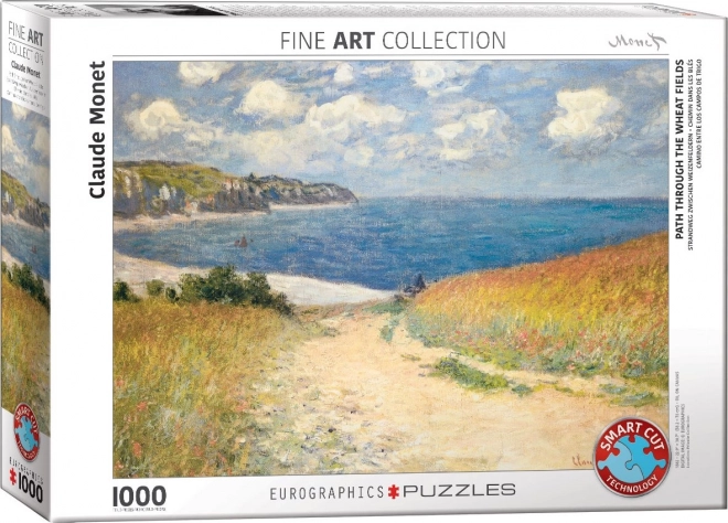 Eurographics puzzle wheat field pathway 1000 pieces