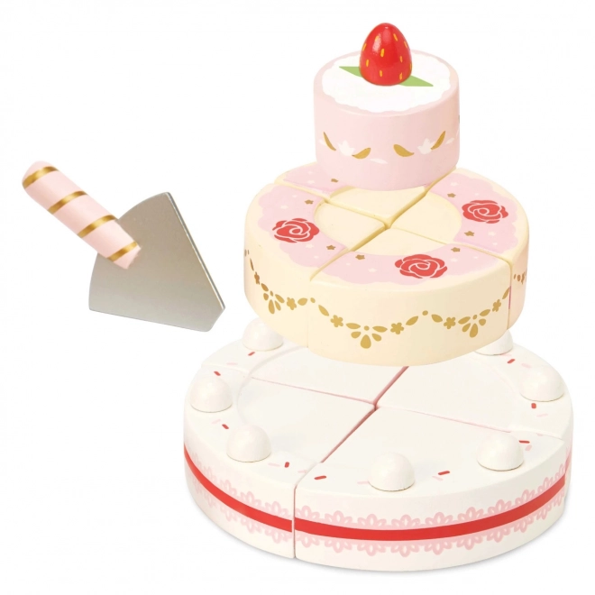 Strawberry Wedding Cake