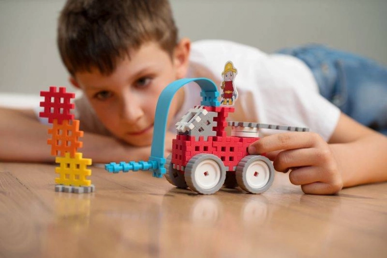 Łatwe łączenie elementów Mini Waffle