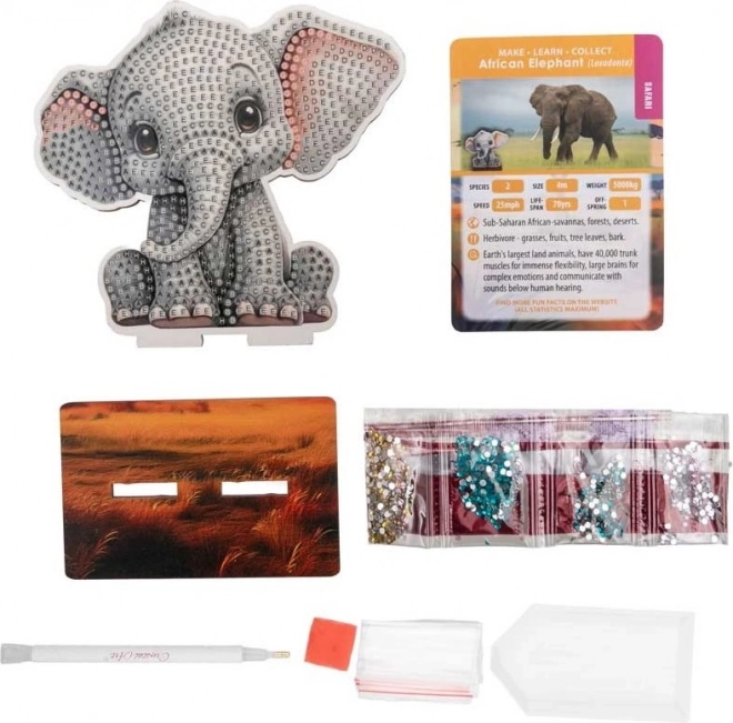 Diamond Painting Safari: Elephant