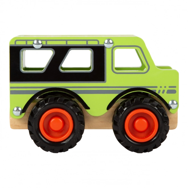 Small Foot Wooden Off-road Car