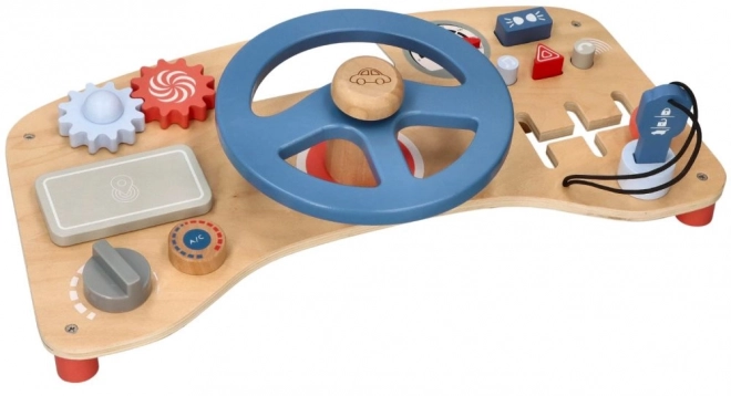 Wooden Steering Wheel for Kids