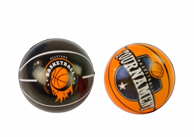 Soft Ball 7cm Diameter Black Orange