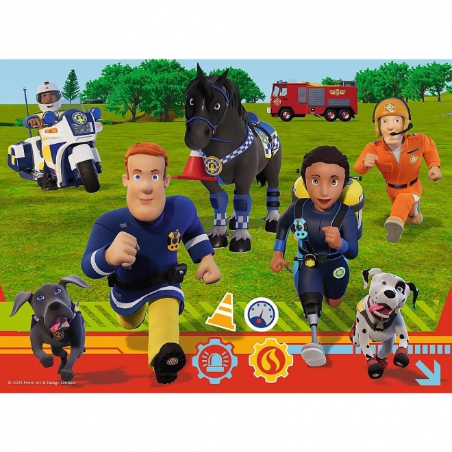 Fireman Sam Ready to Help 30-Piece Puzzle