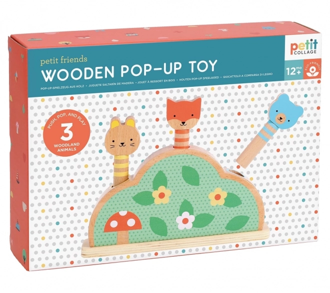 Wooden Pop-Up Toy Petit Friends