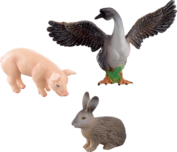Realistic animal figures