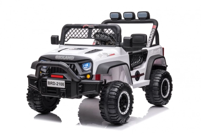 Electric Ride-On Jeep Geoland 24V 4x4 White