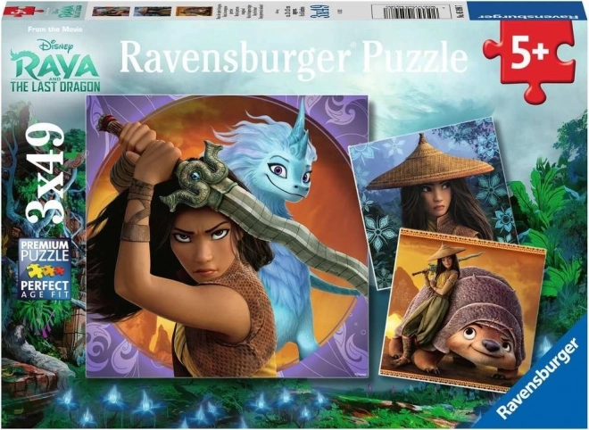 Ravensburger Puzzle Raya and the Last Dragon 3x49 Pieces