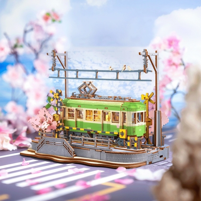 3D Wooden Puzzle Sakura Station