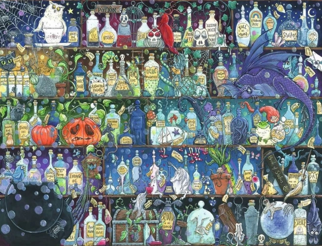 2D Puzzle 2000 Pieces Potions and Elixirs