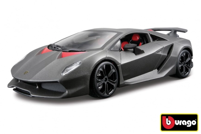 Bburago Lamborghini Reventón Metallic Grey Model Car