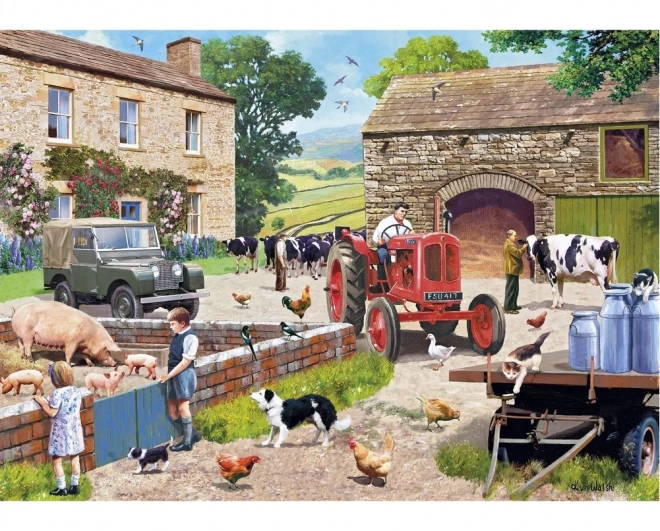 Life on the Farm Puzzle 1000 Pieces