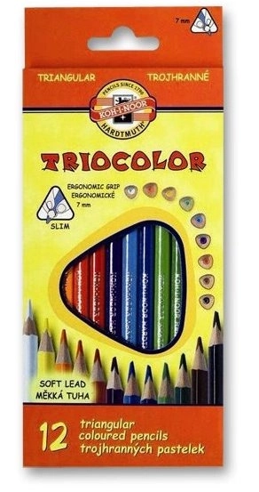 Triangular Color Pencils Set by KOH-I-NOOR